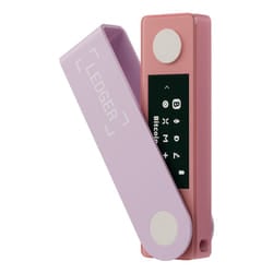 Ledger Nano X Portafoglio hardware con chiavetta USB Rosa, Bianco