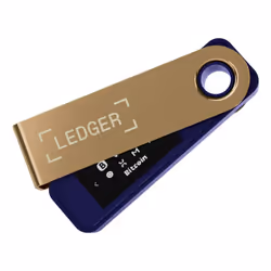 Ledger Nano S Plus Portafoglio hardware con chiavetta USB Oro, Viola - Vista aggiuntiva 4
