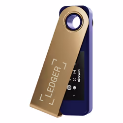 Ledger Nano S Plus Portafoglio hardware con chiavetta USB Oro, Viola - Vista aggiuntiva 5