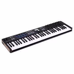 Arturia KeyLab Essential 61 mk3 tastiera MIDI 61 chiavi USB Nero, Bianco - Vista aggiuntiva 3