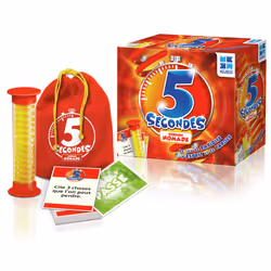 MEGABLEU 678120 gioco da tavolo 5 Secondes Nomade Carta da gioco Cultura generale