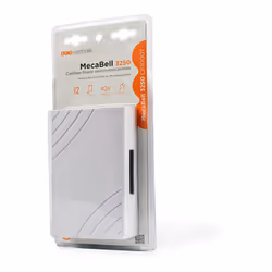 Campanello elettromeccanico a 2 fili con trasformatore integrato e alimentazione diretta 230V, livello sonoro 80db/A, 1 melod ...