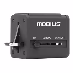 Mobilis 001243, Interno, AC, 1 A, Nero