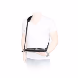 Mobilis ERGONOMIC SHOULDER STRAP ., Computer portatile, Nero, Moschettone