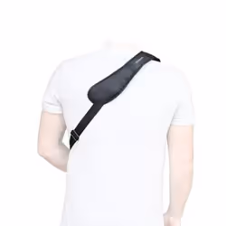 Mobilis ERGONOMIC SHOULDER STRAP . tracolla Computer portatile Nero