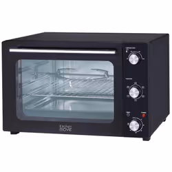 Forno multifunzione 48L girarrosto a calore rotante grill 1800w ARIZONA nero 5 programmi di cottura con timer e accessori. Il ...