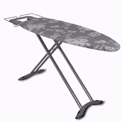 Prodotto in Europa. Grande asse da stiro. Dimensione della grande tavola ergonomica: 130x47 cm. Peso 7.7Kg. Altezza regolabil ...