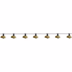 LUCI A LED: Cottage è una luce a LED bianco caldo con lampadine insostituibili. Questa ghirlanda si distingue per il suo desi ...