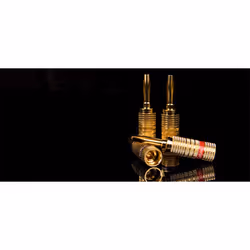 Norstone NORBANX4 - Set of 4 gold-plate banana plugs Oro