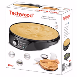 Techwood TCP-126 crepiera 1 crepe 1200 W Nero