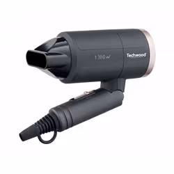 Techwood TSC-1296 asciuga capelli 1300 W Nero