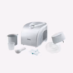H.Koenig HF180 macchina per gelato Gelatiera tradizionale 1,5 L 135 W Argento, Bianco - Vista aggiuntiva 4