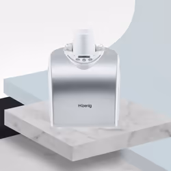 H.Koenig HF180 macchina per gelato Gelatiera tradizionale 1,5 L 135 W Argento, Bianco - Vista aggiuntiva 5