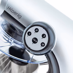 H.Koenig KM80 Sbattitore con base 1000 W Nero, Acciaio inox - Vista aggiuntiva 4