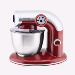 H.Koenig KM80 Sbattitore con base 1000 W Rosso, Acciaio inox - Vista aggiuntiva 5