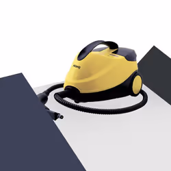 H.Koenig nv6200 Pulitore a vapore cilindrico 1,5 L 2000 W Nero, Giallo - Vista aggiuntiva 5