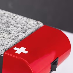 H.Koenig RP2 griglia per raclette 2 persona(e) Nero, Rosso - Vista aggiuntiva 4