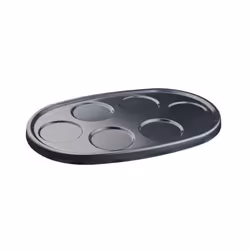 H.Koenig RP418 griglia per raclette 8 persona(e) 1500 W Nero, Grigio, Rosso - Vista aggiuntiva 4