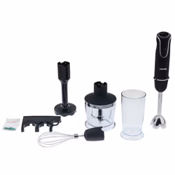 H.Koenig MIX75 frullatore 500 L Frullatore ad immersione 750 W Nero, Acciaio inox - Vista aggiuntiva 4