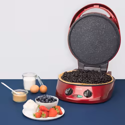 H.Koenig TRT180 macchina e forno per pizza 1 pizza(e) 1800 W Nero, Rosso - Vista aggiuntiva 5