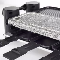 H.Koenig RP360 griglia per raclette 8 persona(e) 1200 W Nero - Vista aggiuntiva 4