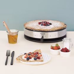 H.Koenig KREP29 crepiera 1 crepe 1300 W Nero, Acciaio inox - Vista aggiuntiva 5