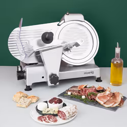 H.Koenig MSX250 affettatrice Elettrico 240 W Acciaio inox Alluminio - Vista aggiuntiva 5