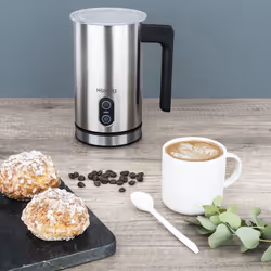 H.Koenig MLK8 montalatte e scaldalatte Elettrico portatile Nero, Acciaio inox - Vista aggiuntiva 5