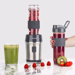 H.Koenig SMOO9 0,57 L Frullatore per sportivi 300 W Nero, Acciaio inox, Trasparente - Vista aggiuntiva 5