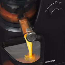 H.Koenig GSX24 spremiagrumi Estrattore di succo 400 W Nero - Vista aggiuntiva 5