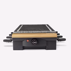 H.Koenig RP328 griglia per raclette 8 persona(e) 1400 W Nero, Grigio, Bianco, Legno - Vista aggiuntiva 2
