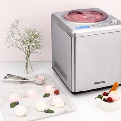 H.Koenig HF340 macchina per gelato Gelatiera compressore 2 L 180 W Acciaio inox - Vista aggiuntiva 5