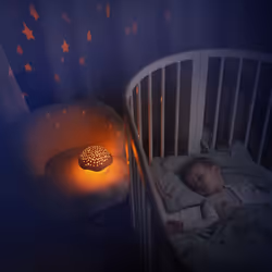 Pabobo Coucher facile SP02M-P luce da notte per bambino Libera installazione Rosa, Bianco LED - Vista aggiuntiva 5