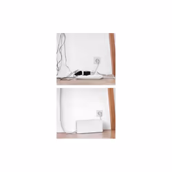 Lifebox 3760141666646 organizer per cavi Pavimento Scatola portacavi Bianco 1 pz