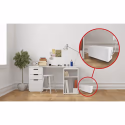 Lifebox 3760141666646 organizer per cavi Pavimento Scatola portacavi Bianco 1 pz - Vista aggiuntiva 4