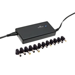 Bluestork BS-PW-NB-65/2 adattatore e invertitore Auto 65 W Nero