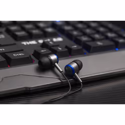 The G-Lab Combo Helium tastiera Mouse incluso Gaming USB AZERTY Francese Nero - Vista aggiuntiva 8