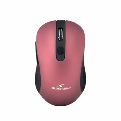 Bluestork Office 60 WL, RF Wireless, 1600 DPI, Nero, Viola