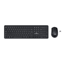 Bluestork Pack Easy Slim tastiera Mouse incluso Universale RF Wireless Nero