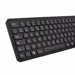 Bluestork Pack Easy Slim tastiera Mouse incluso Universale RF Wireless Nero
