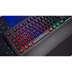 The G-Lab Keyz Palladium tastiera Gaming USB AZERTY Francese Nero - Vista aggiuntiva 2