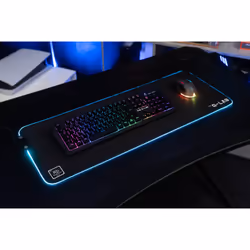 The G-Lab Pad Rubidium Tappetino per mouse per gioco da computer Nero - Vista aggiuntiva 2