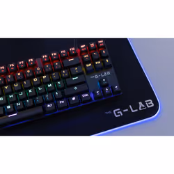 The G-Lab Keyz Mercury tastiera Gaming USB AZERTY Francese Nero - Vista aggiuntiva 7
