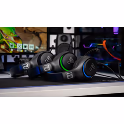 The G-Lab Yttrium Auricolare Cablato A Padiglione Gaming Nero