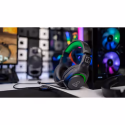 The G-Lab Yttrium Auricolare Cablato A Padiglione Gaming Nero - Vista aggiuntiva 6