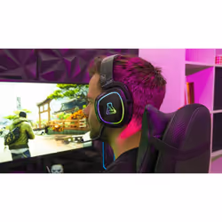 The G-Lab Korp Promenthium Auricolare Con cavo e senza cavo A Padiglione Gaming Bluetooth Nero - Vista aggiuntiva 4