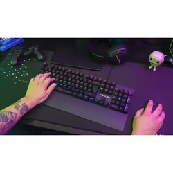 The G-Lab Keyz Carbon EX tastiera Gaming USB AZERTY Francese Nero - Vista aggiuntiva 5