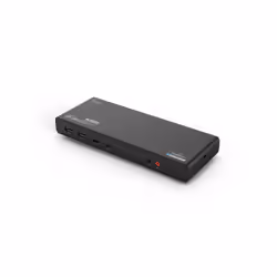 Urban Factory TCD50UF replicatore di porte e docking station per laptop Cablato USB 3.2 Gen 1 (3.1 Gen 1) Type-A + Type-C Nero