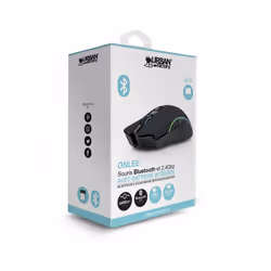 Urban Factory Onlee mouse Gaming Ambidestro RF senza fili + Bluetooth Ottico 2400 DPI - Vista aggiuntiva 8