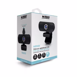 Urban Factory WEBEE webcam 20 MP 1920 x 1080 Pixel USB 3.2 Gen 1 (3.1 Gen 1) Nero - Vista aggiuntiva 5